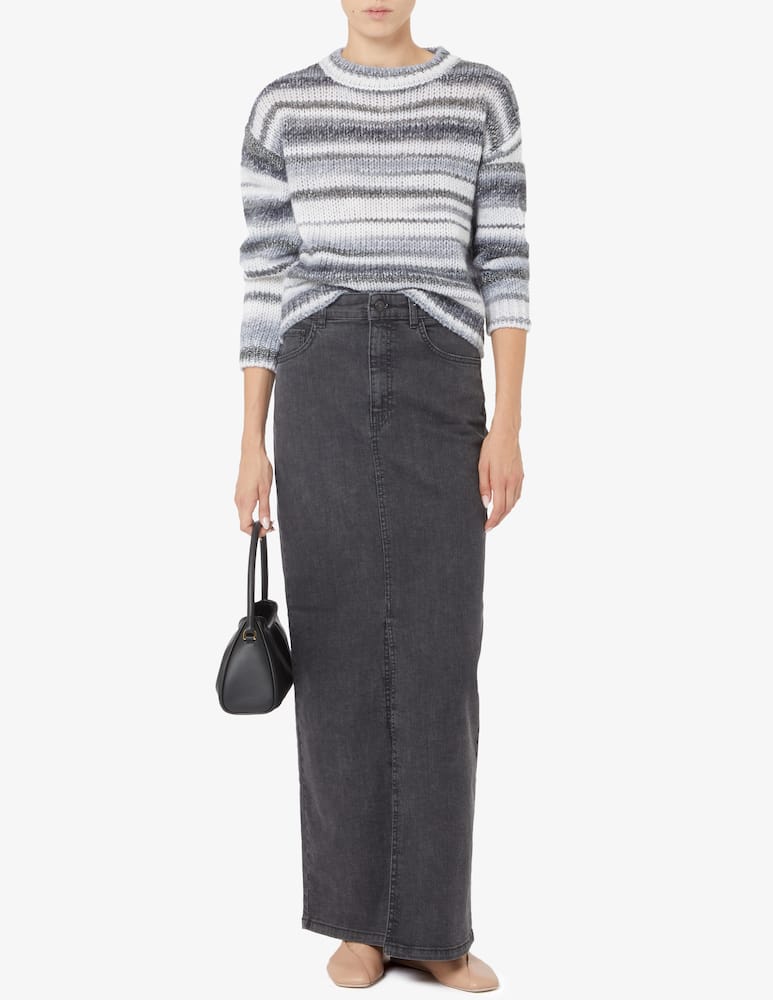 EMME Scoli sweater with lurex bands - picture 2 EMME Scoli sweater with lurex bands - picture 2