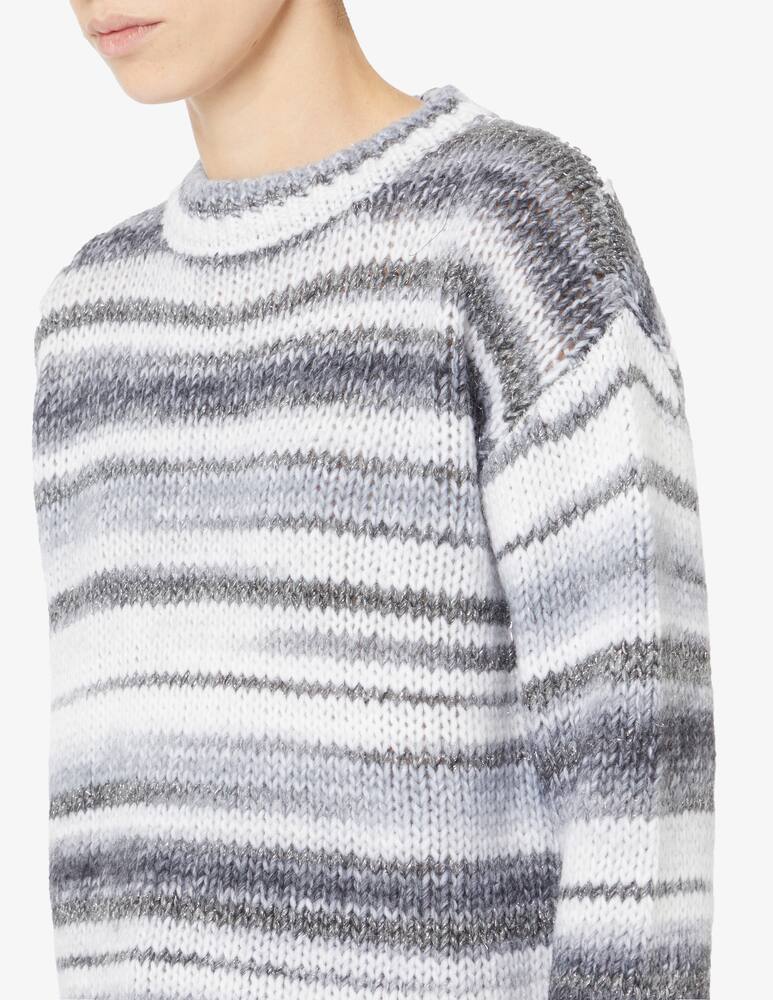 EMME Scoli sweater with lurex bands - picture 4 EMME Scoli sweater with lurex bands - picture 4