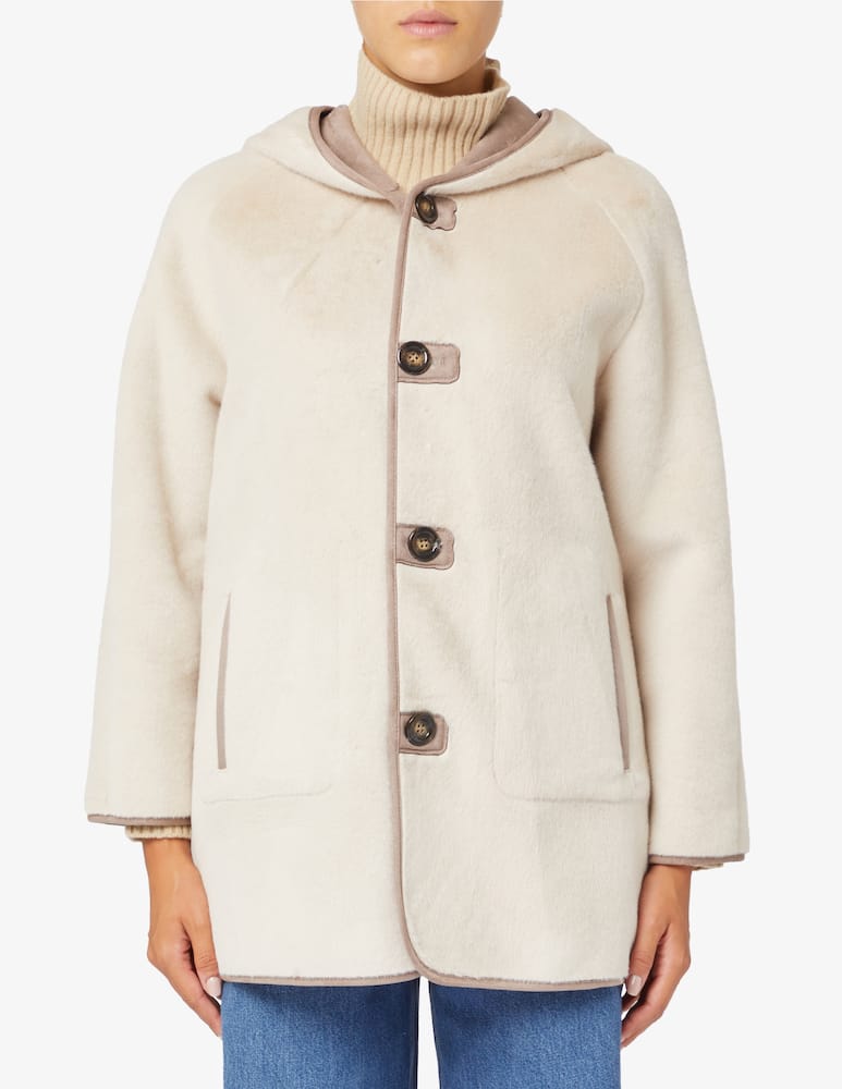 EMME Didone sheepskin midi coat - picture 5 EMME Didone sheepskin midi coat - picture 5