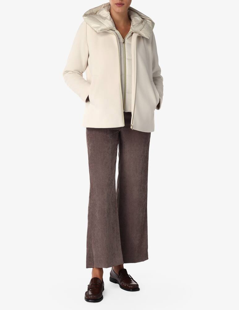 rinascente EMME Vivace coat with zip front