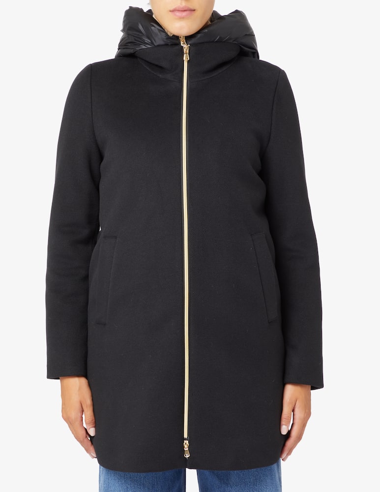 EMME Cappotto con zip medio Osmunda - immagine 1 EMME Cappotto con zip medio Osmunda - immagine 1