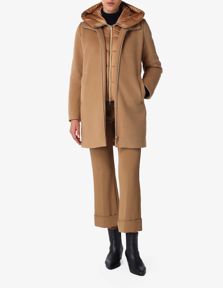 rinascente EMME Cappotto con zip medio Osmunda