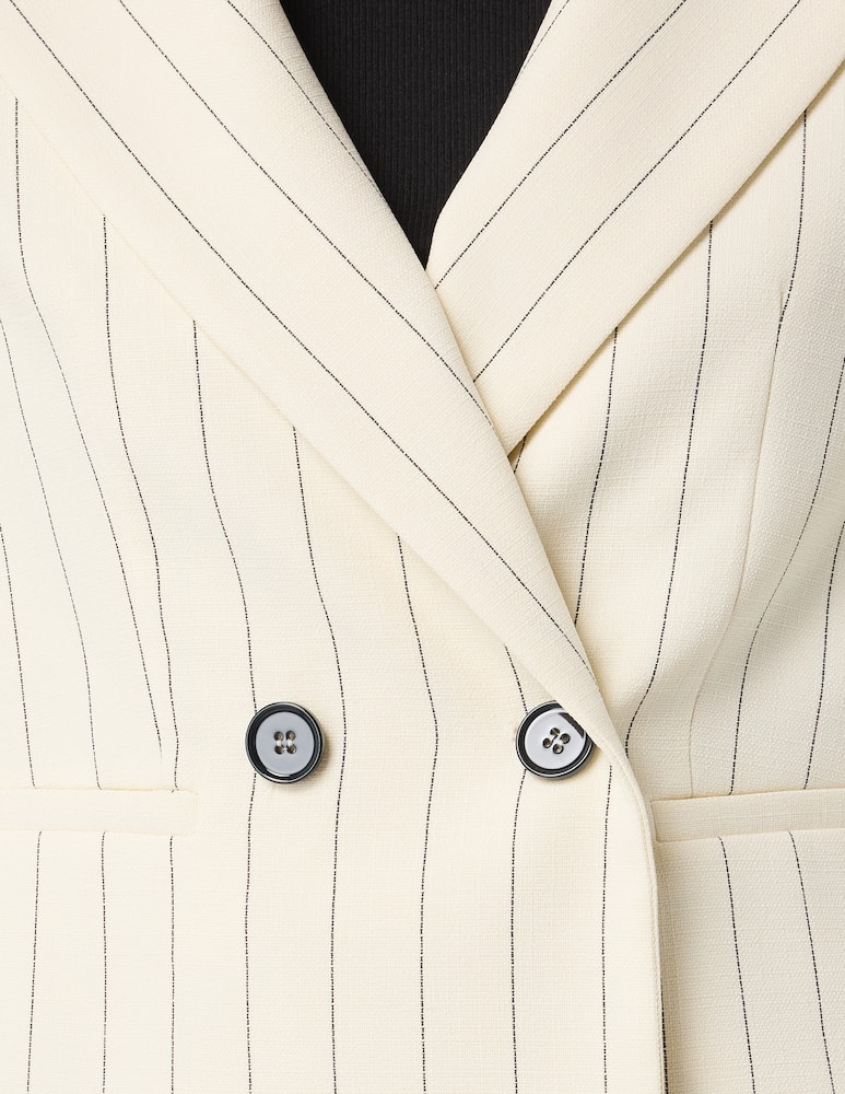 EMME Agra pinstripe blazer - picture 4 EMME Agra pinstripe blazer - picture 4