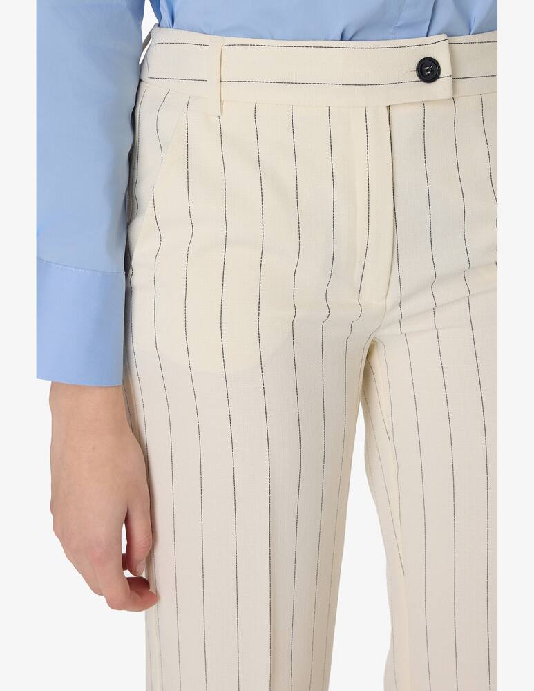 rinascente EMME Pinstripe tailored trousers Agra