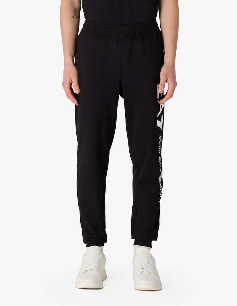 rinascente EA7 Pantaloni polsino logo Terry