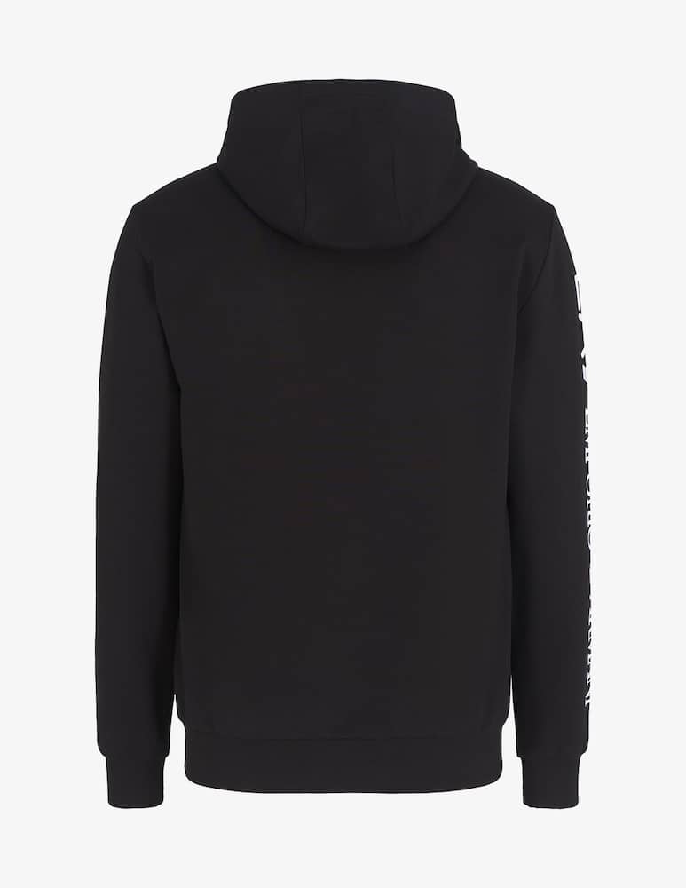 rinascente EA7 Felpa cappuccio logo manica