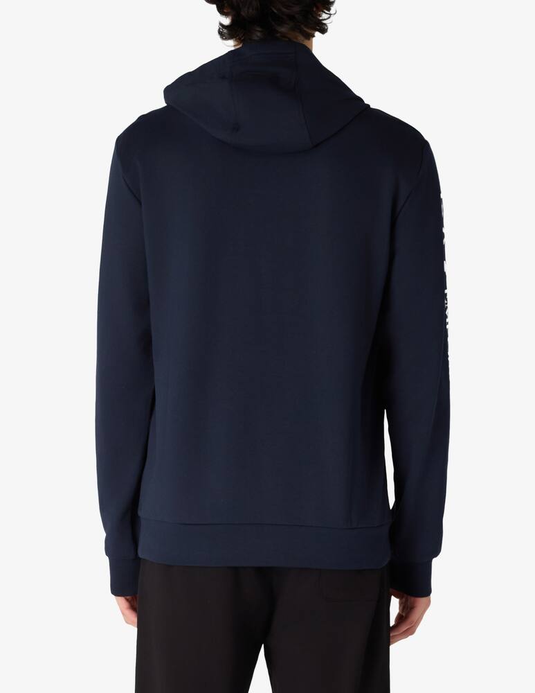 rinascente EA7 Felpa logo manica cappuccio