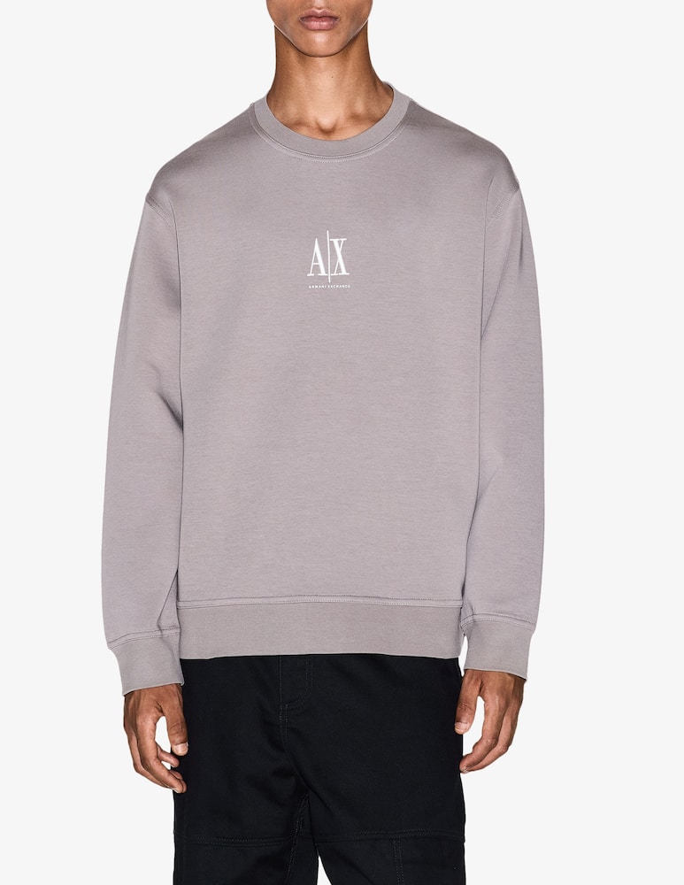 rinascente Armani Exchange Felpa girocollo Icon