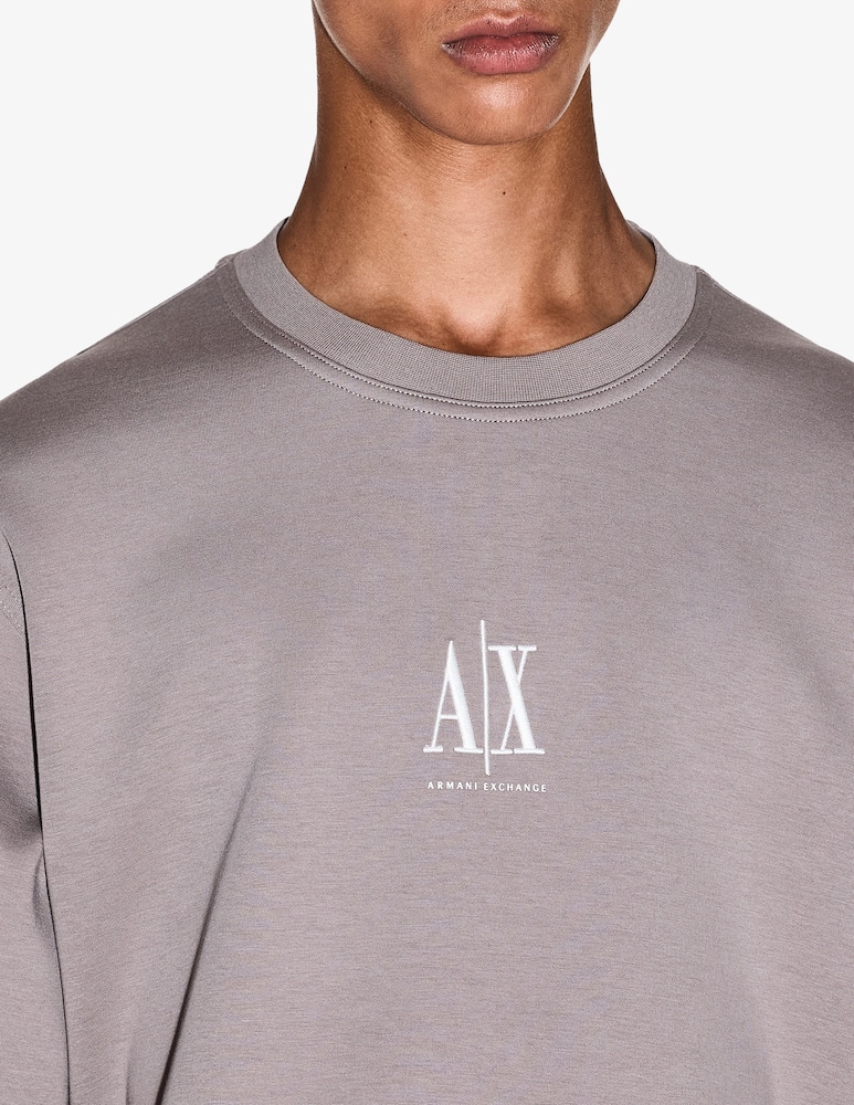 rinascente Armani Exchange Felpa girocollo Icon