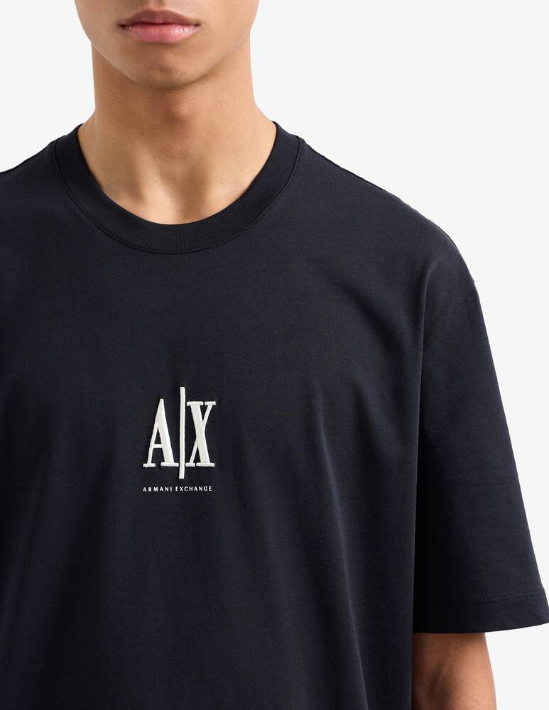 rinascente Armani Exchange T-shirt regular con logo ricamo