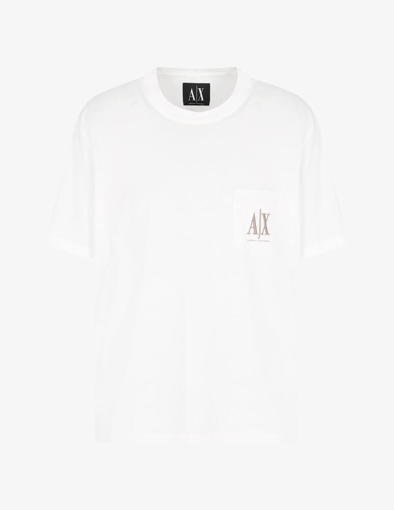 rinascente Armani Exchange T-shirt con logo ricamato