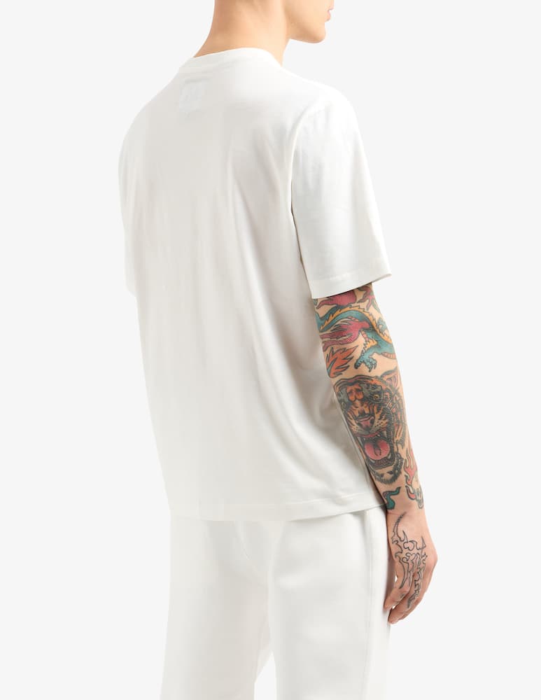Armani Exchange T-shirt regular logo centrale - immagine 3 Armani Exchange T-shirt regular logo centrale - immagine 3