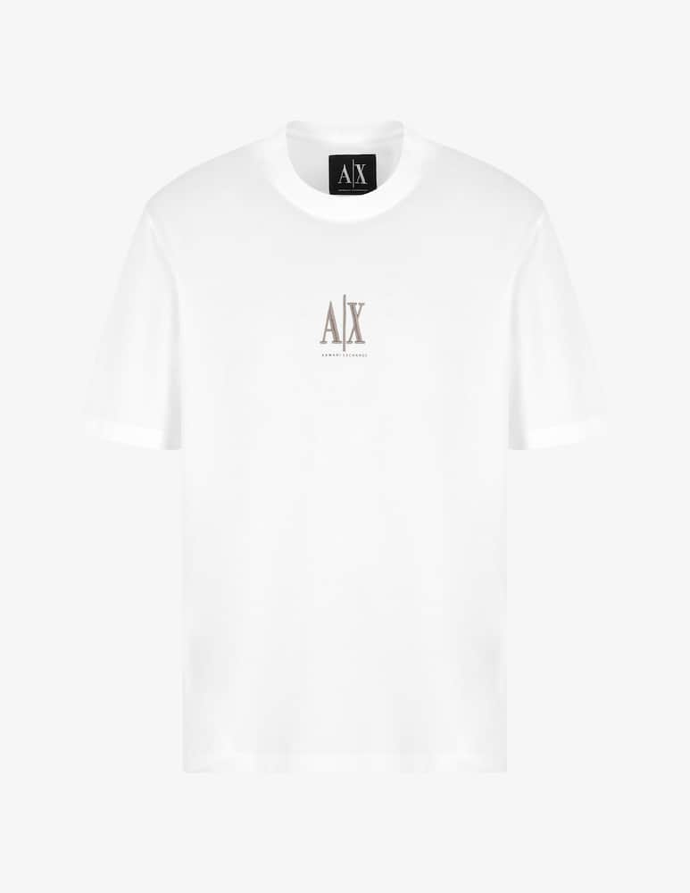 Armani Exchange T-shirt regular logo centrale - immagine 5 Armani Exchange T-shirt regular logo centrale - immagine 5