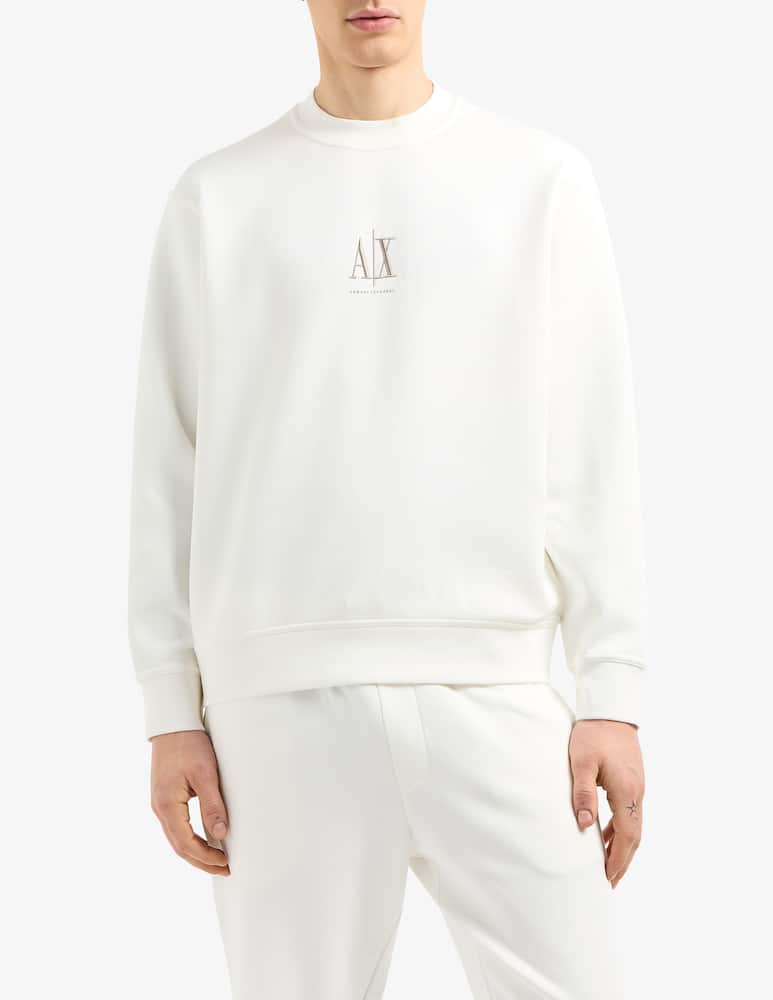 Armani Exchange Logo crewneck sweatshirt - picture 1 Armani Exchange Logo crewneck sweatshirt - picture 1