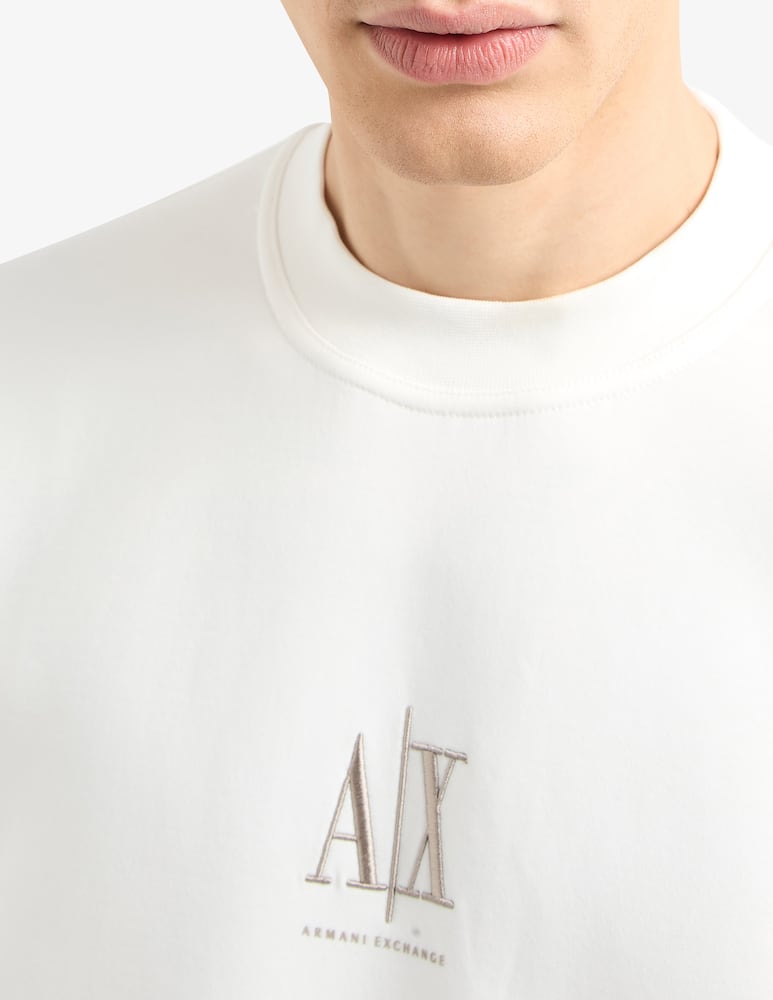Armani Exchange Logo crewneck sweatshirt - picture 4 Armani Exchange Logo crewneck sweatshirt - picture 4