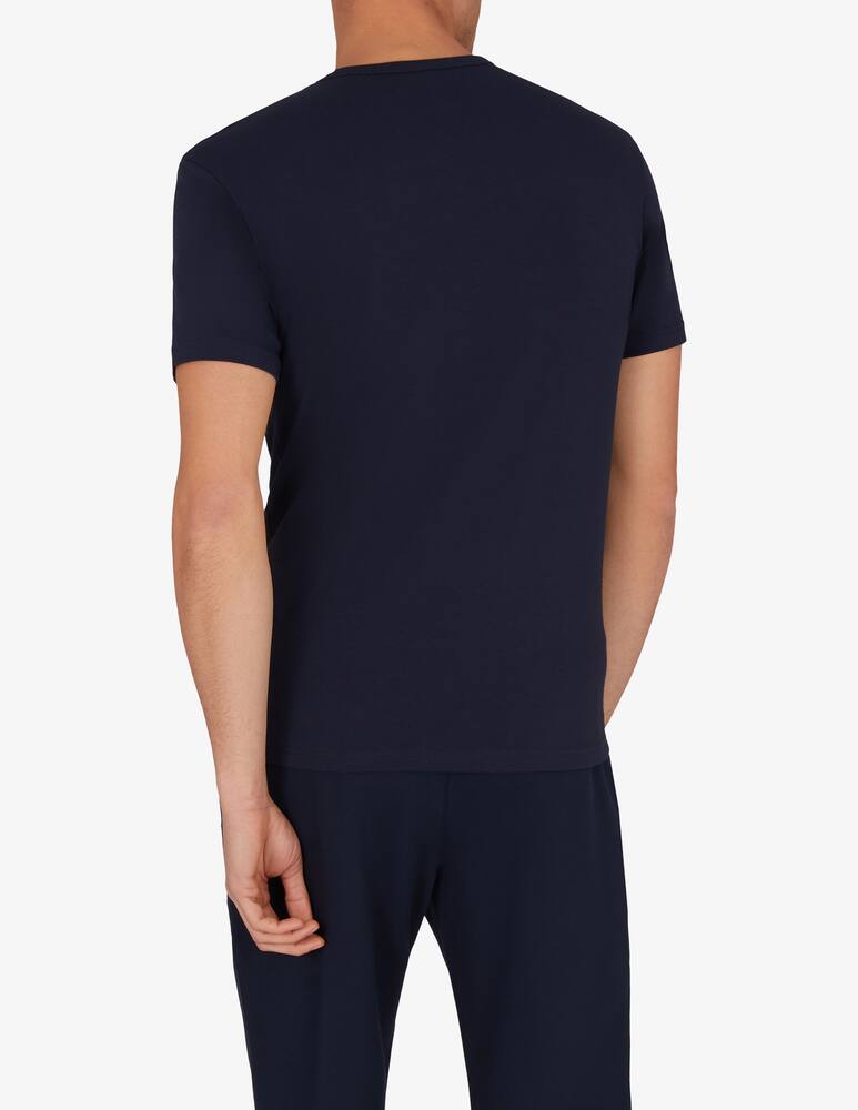 rinascente Emporio Armani Monogram crew neck t-shirt 2 pack