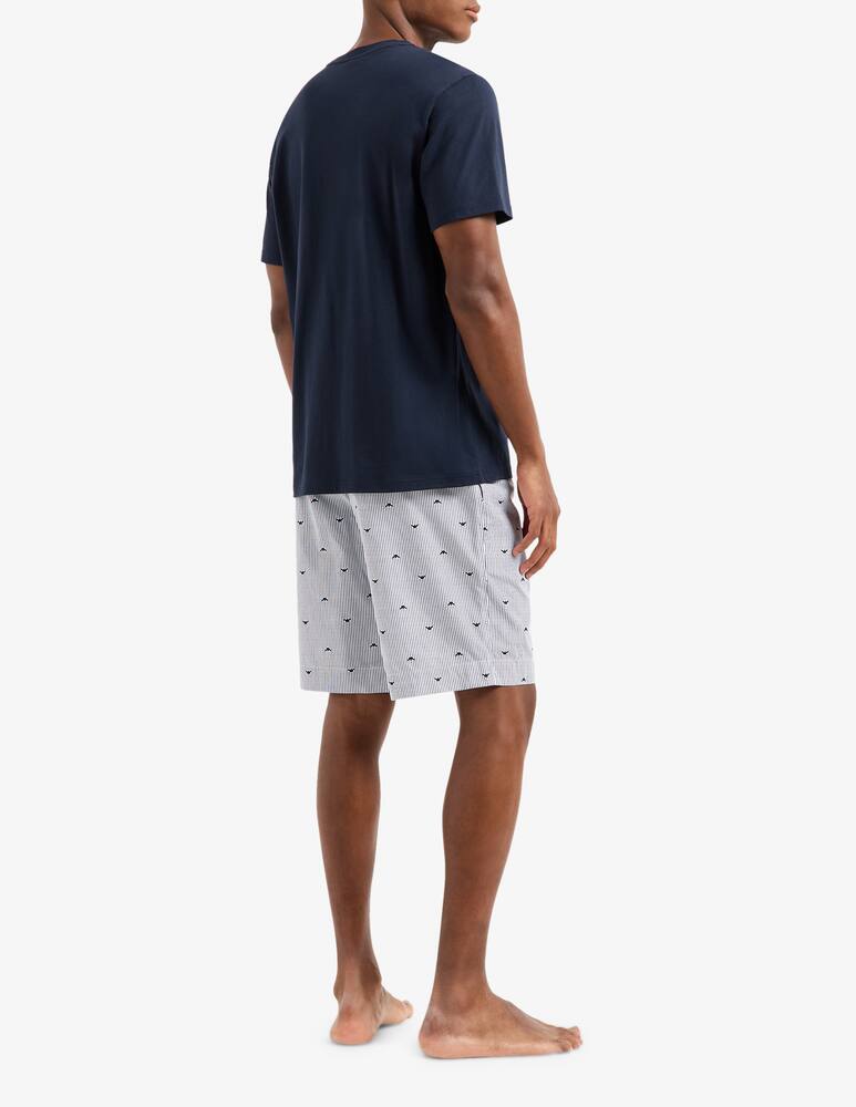 rinascente Emporio Armani Set pigiama corto tessuto