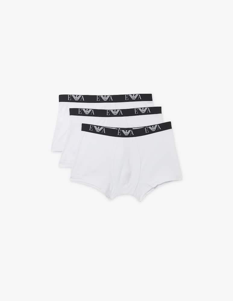 rinascente Emporio Armani Bold monogram boxer trunks