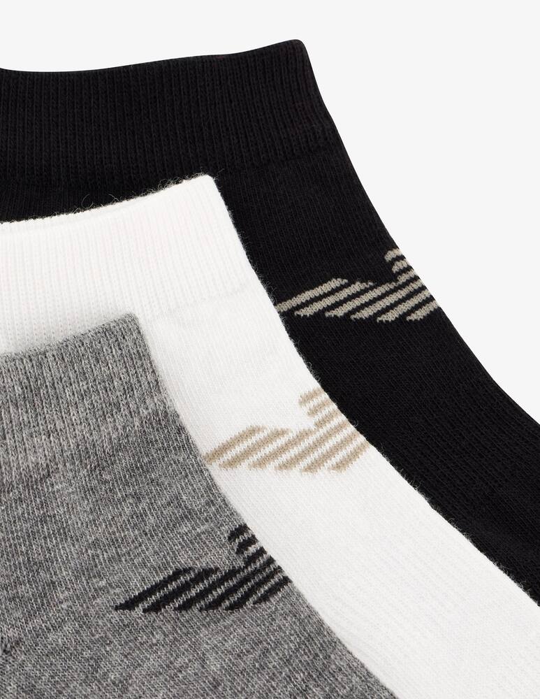 rinascente Emporio Armani 3-Pack calzini sneaker Eagle