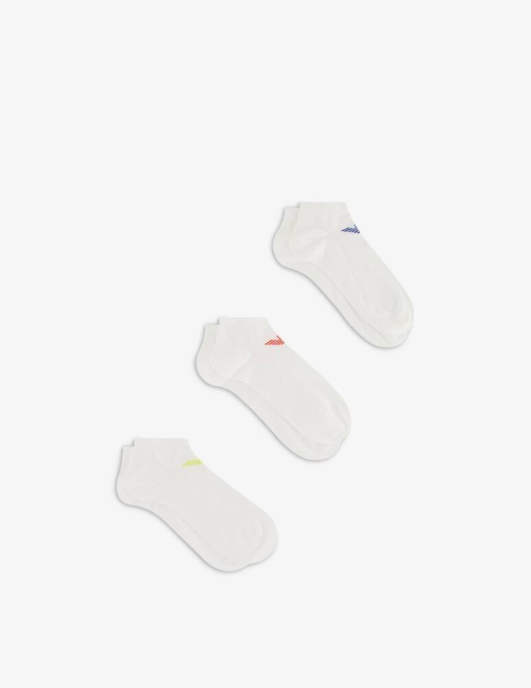 Emporio Armani Calze sneaker 3-pack Eagle - immagine 1 Emporio Armani Calze sneaker 3-pack Eagle - immagine 1