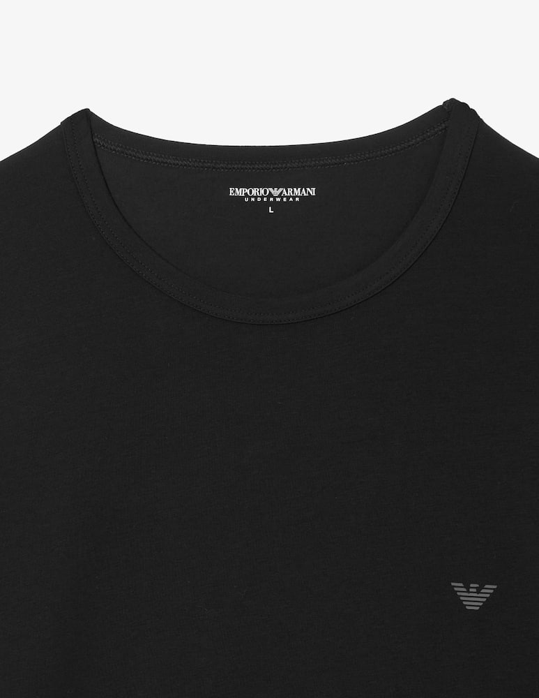 rinascente Emporio Armani Core logoband crew neck t-shirt