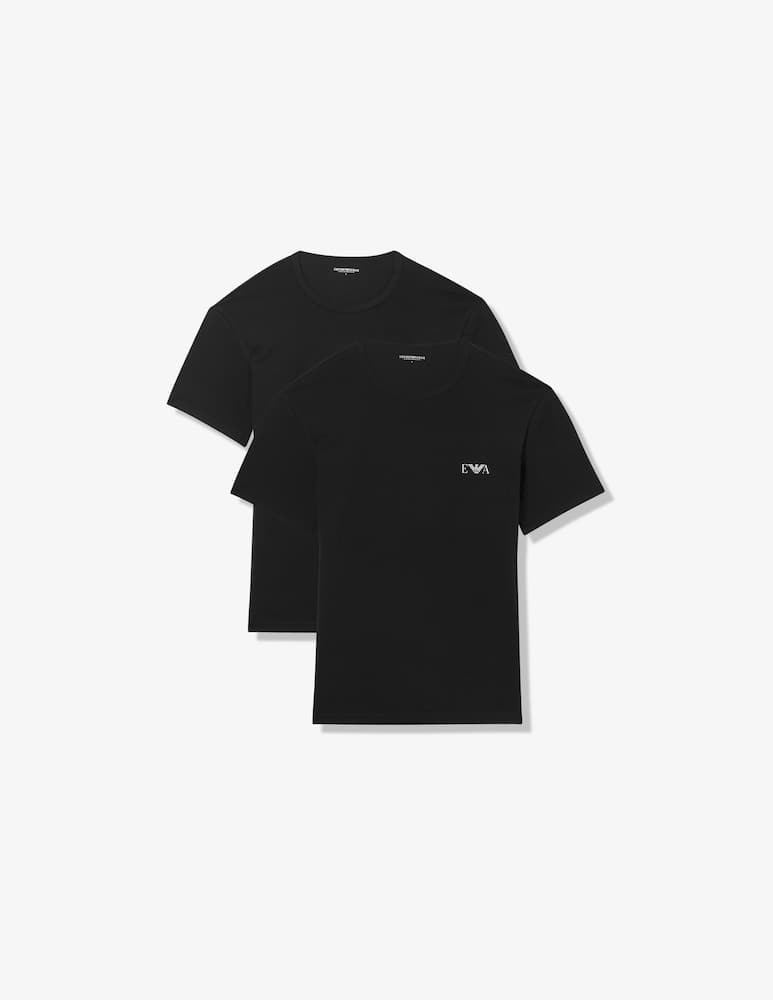 rinascente Emporio Armani Monogram crew neck t-shirt duo