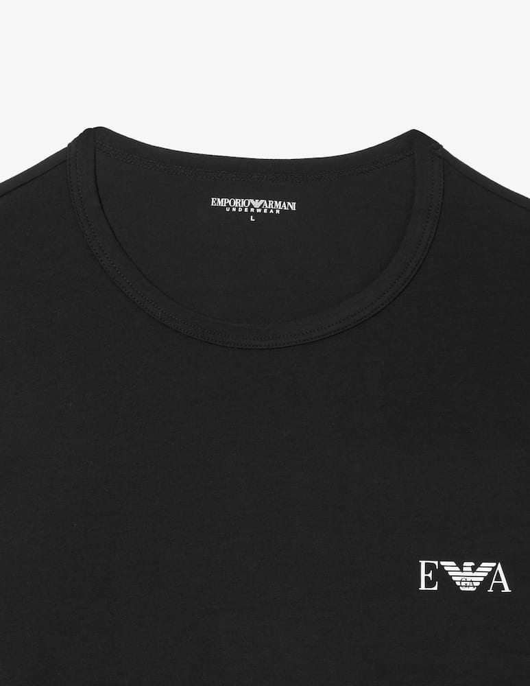 Emporio Armani Monogram crew neck t-shirt duo - picture 2 Emporio Armani Monogram crew neck t-shirt duo - picture 2