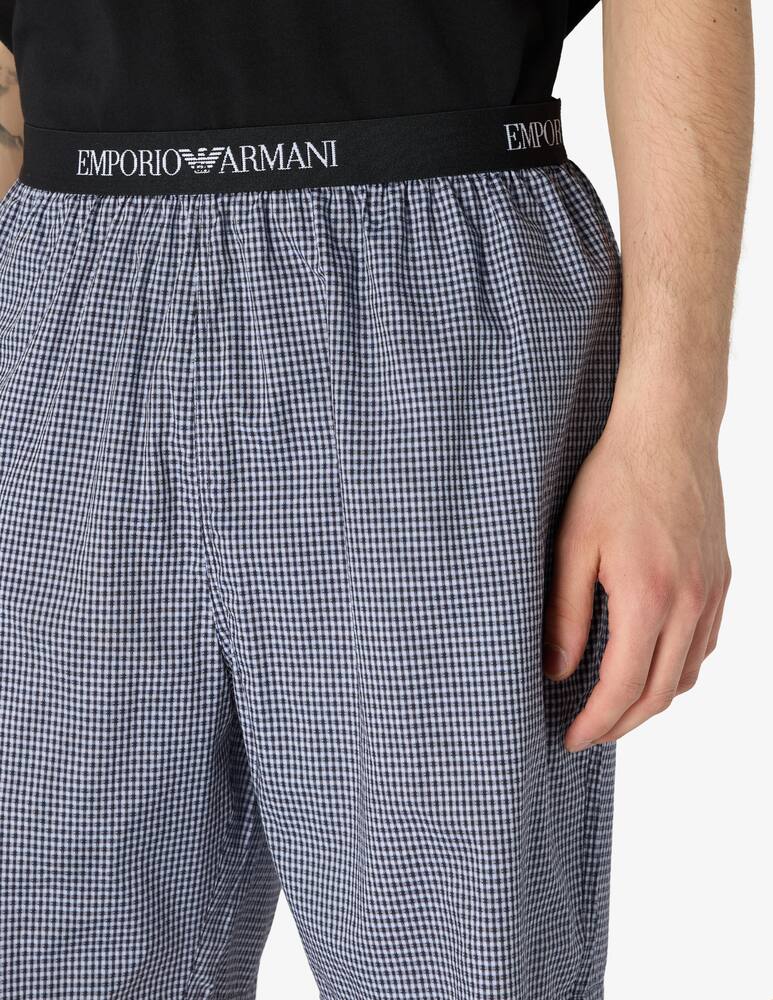 rinascente Emporio Armani Set pigiama corto a righe