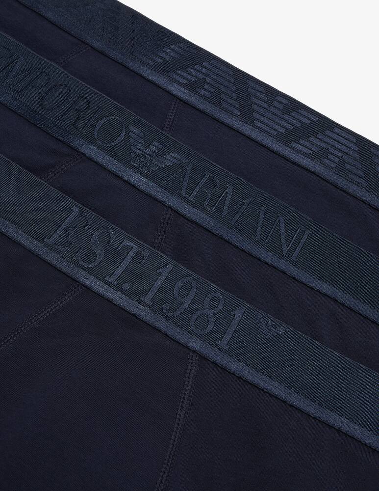 rinascente Emporio Armani Trunk shiny logoband pack