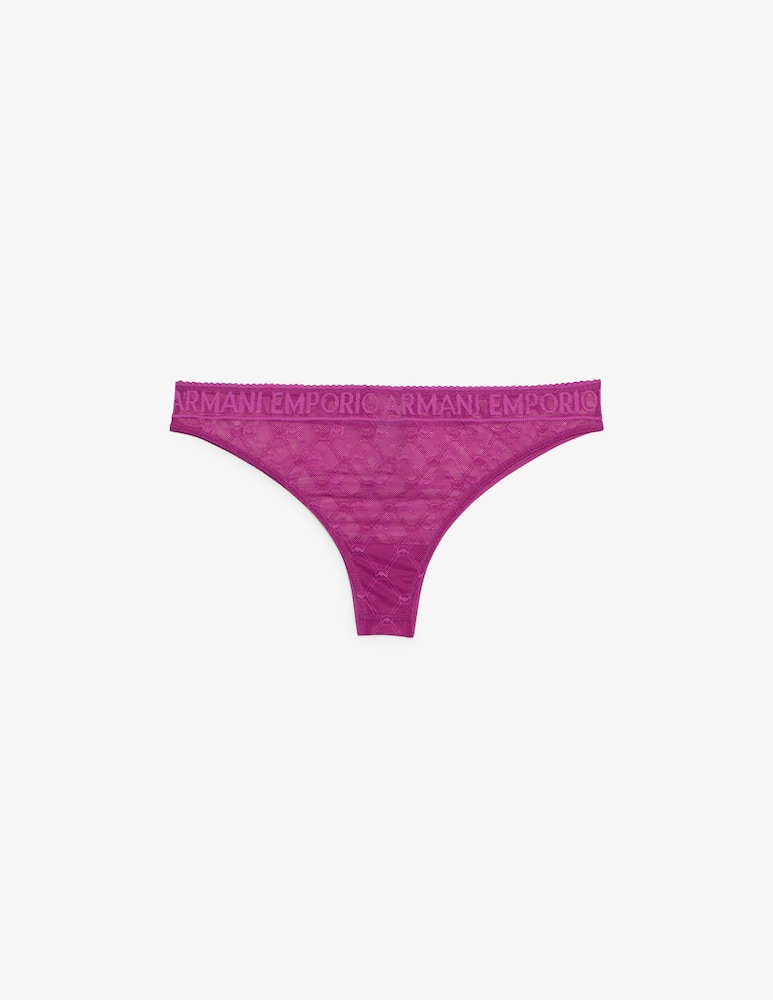 Emporio Armani Brazilian lace briefs - picture 2 Emporio Armani Brazilian lace briefs - picture 2