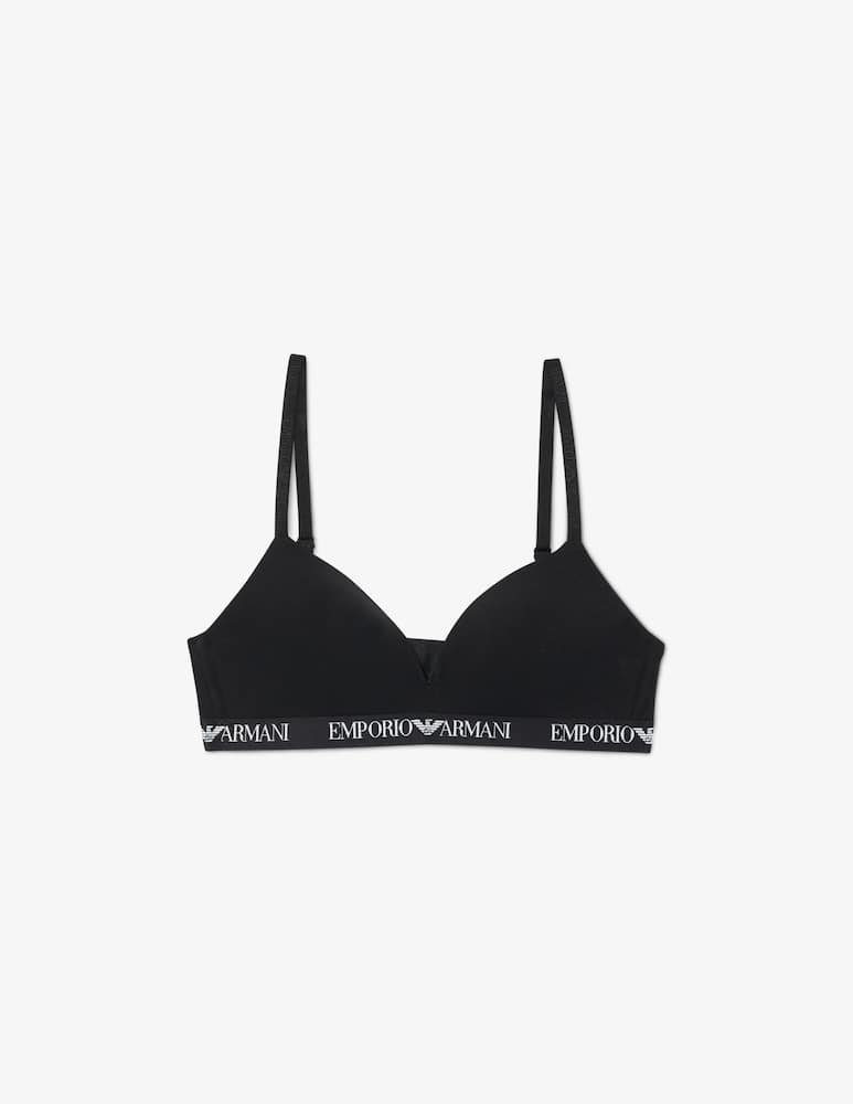 rinascente Emporio Armani Essential cotton triangle bra