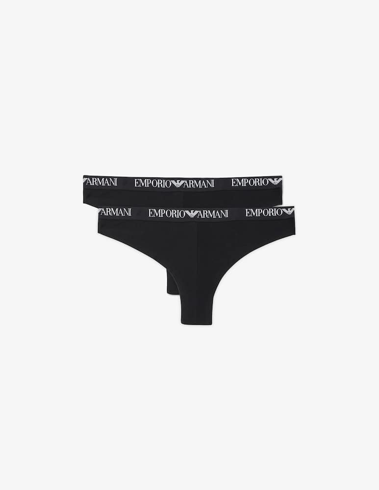 Emporio Armani Cotton brazilian 2-pack - picture 2 Emporio Armani Cotton brazilian 2-pack - picture 2