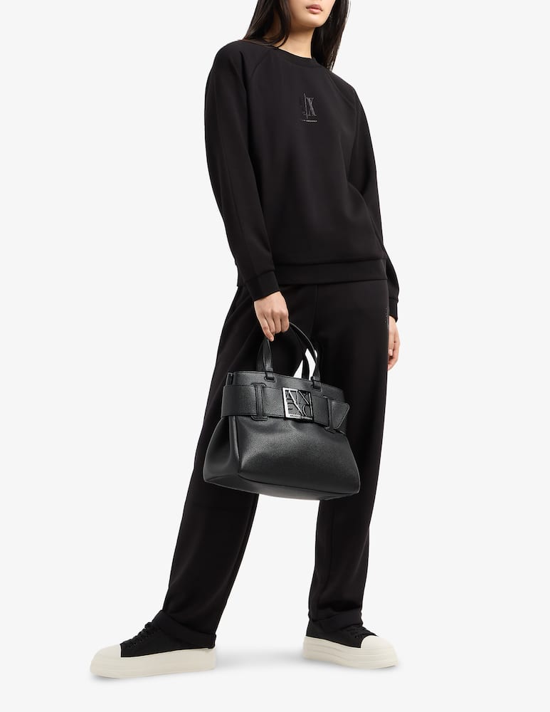 Armani Exchange Felpa logo sul petto - immagine 2 Armani Exchange Felpa logo sul petto - immagine 2