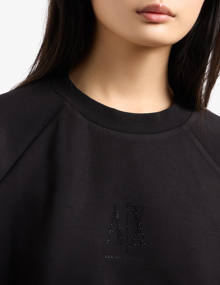 Armani Exchange Felpa logo sul petto - immagine 4 Armani Exchange Felpa logo sul petto - immagine 4