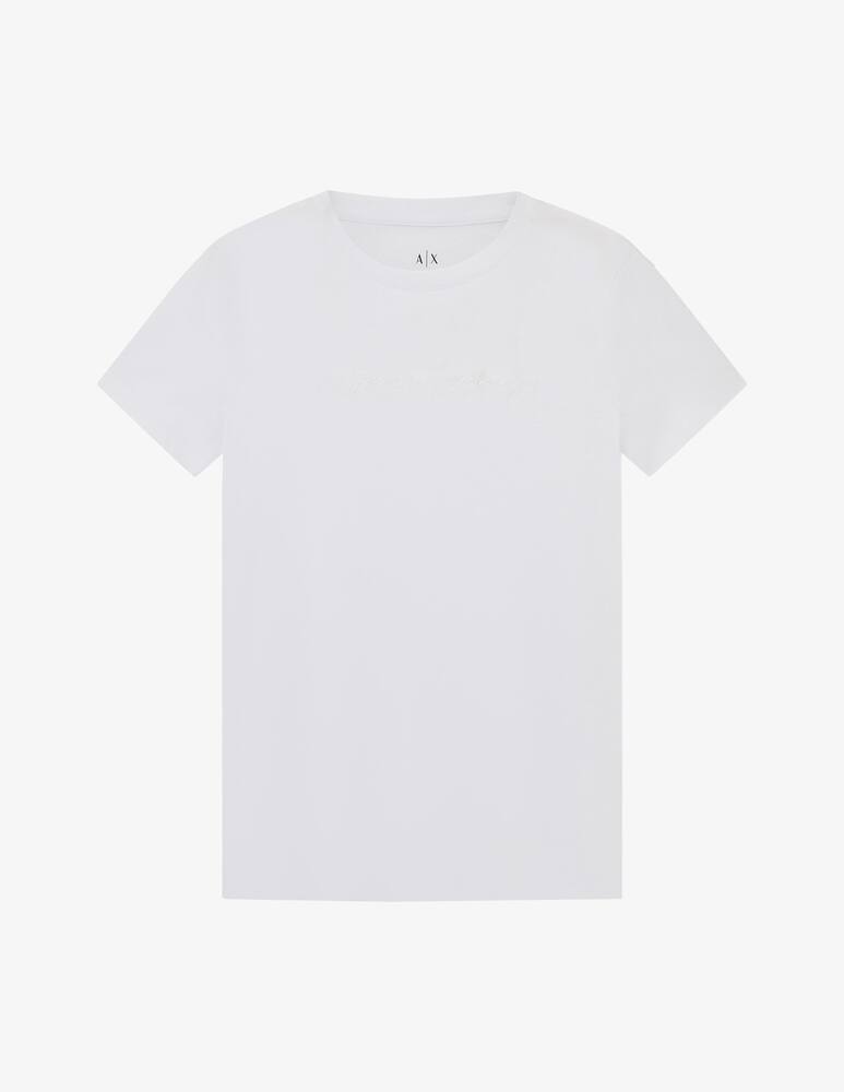 rinascente Armani Exchange Logo crewneck t-shirt