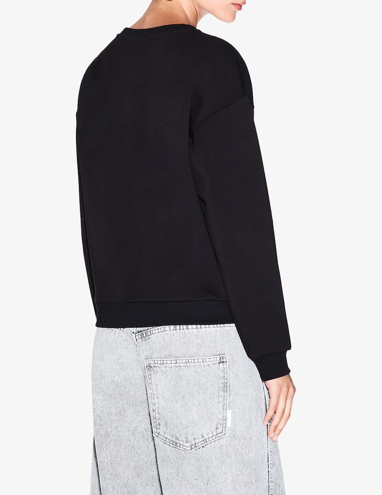 rinascente Armani Exchange Felpa logo script