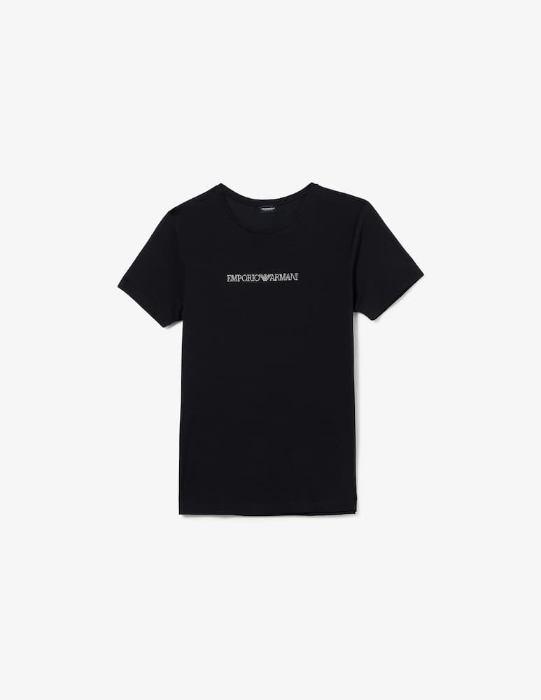 Emporio Armani Cotton crew neck t-shirt - picture 1 Emporio Armani Cotton crew neck t-shirt - picture 1