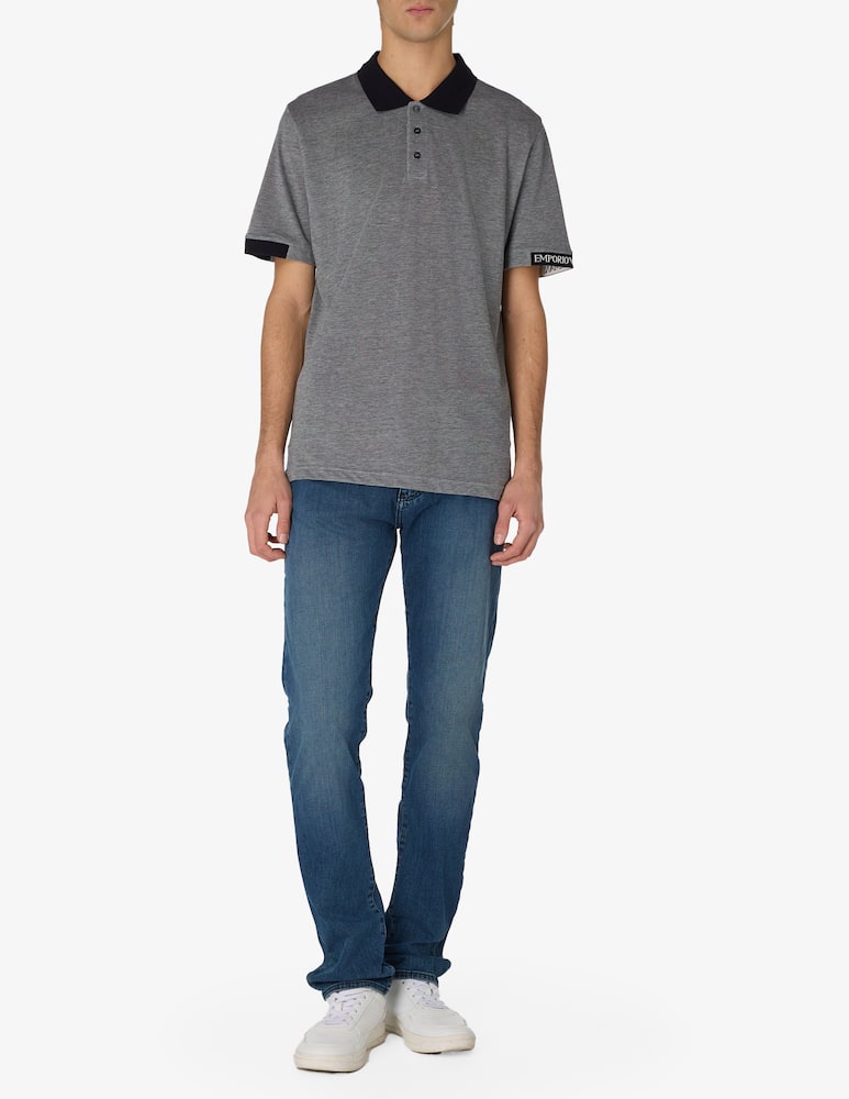 rinascente Emporio Armani Polo ricamo logo