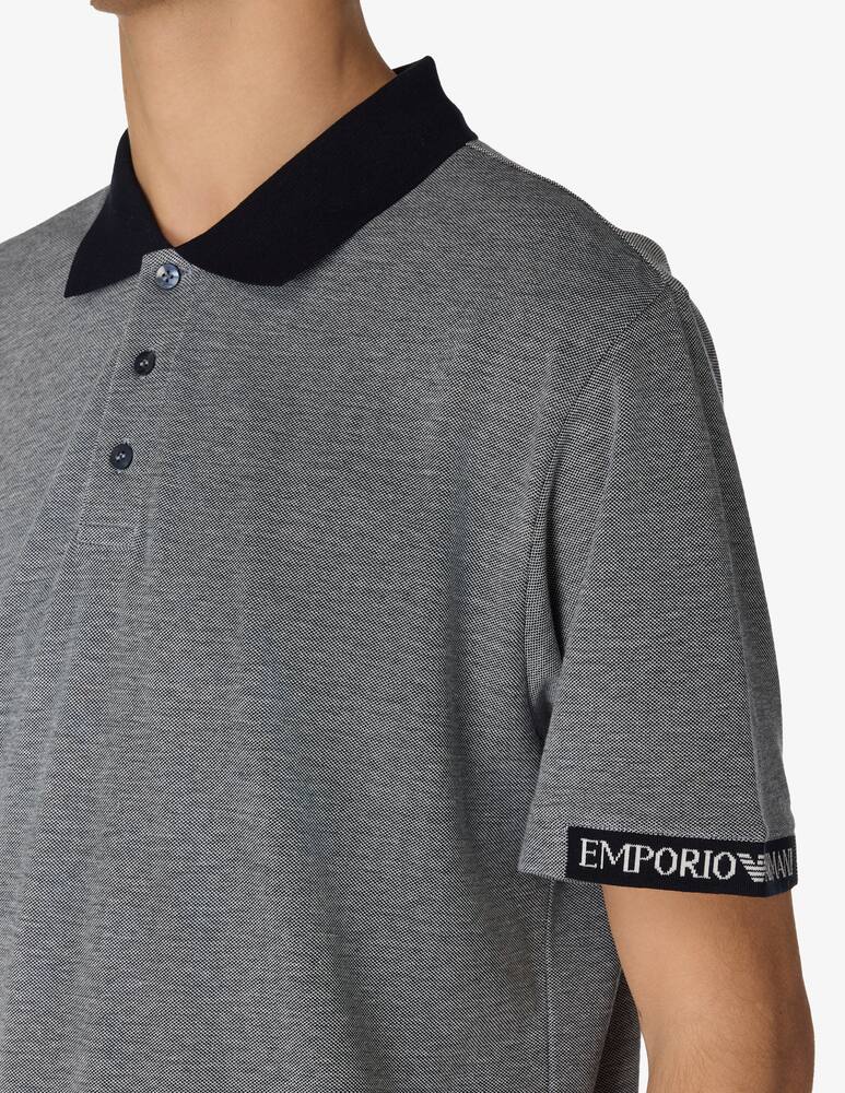 rinascente Emporio Armani Polo ricamo logo