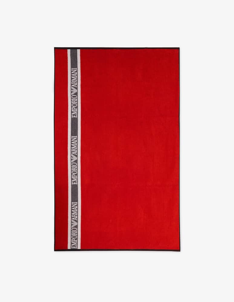 rinascente Emporio Armani Towel logo tape