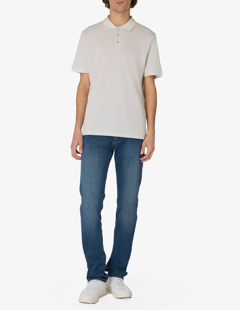 rinascente Emporio Armani Polo shirt with embroidery logo