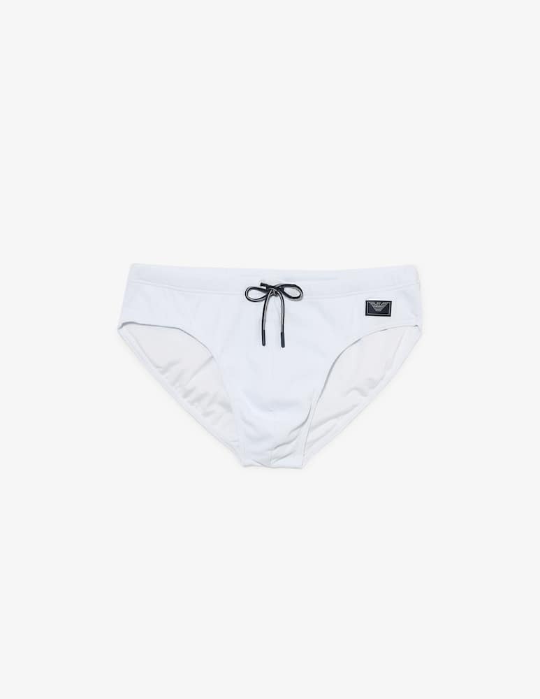 Emporio Armani Costume slip etichetta satinata - immagine 1 Emporio Armani Costume slip etichetta satinata - immagine 1