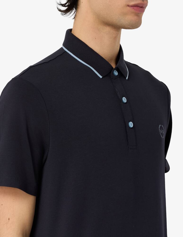 rinascente Armani Exchange Polo slim in jersey stretch
