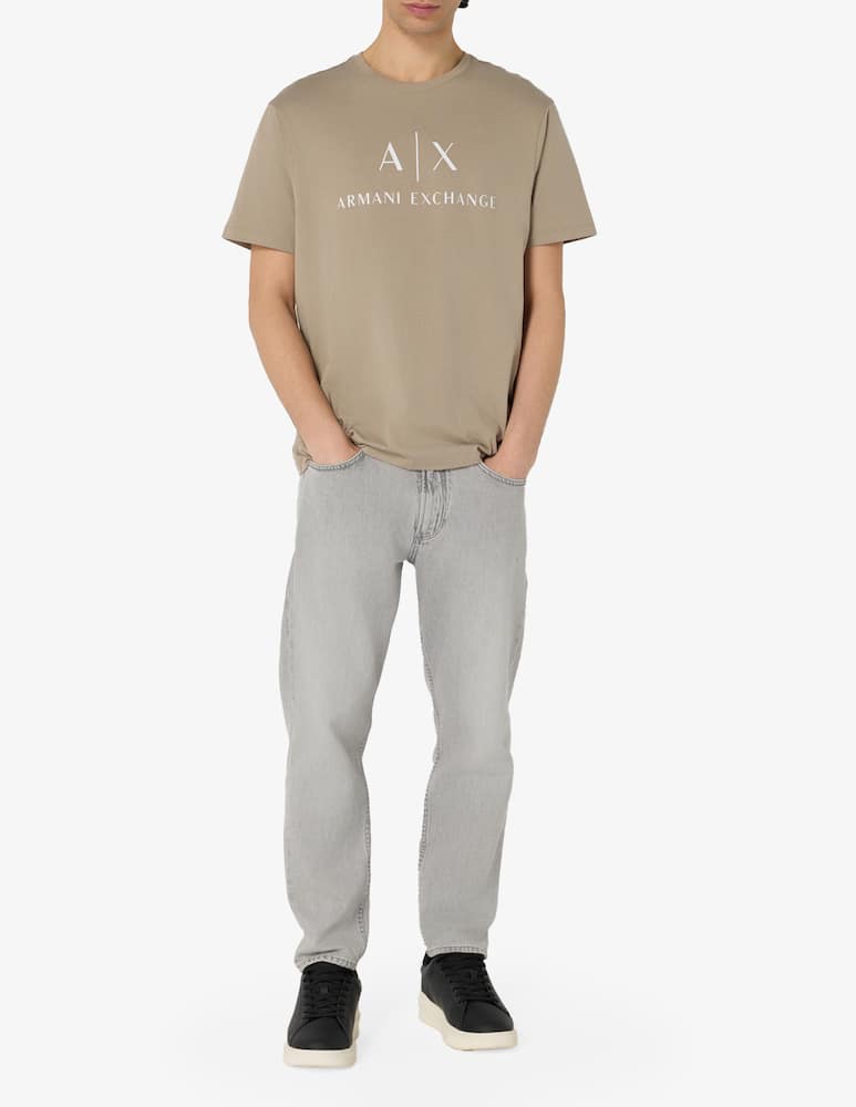 Armani Exchange T-shirt slim logo AX - immagine 2 Armani Exchange T-shirt slim logo AX - immagine 2
