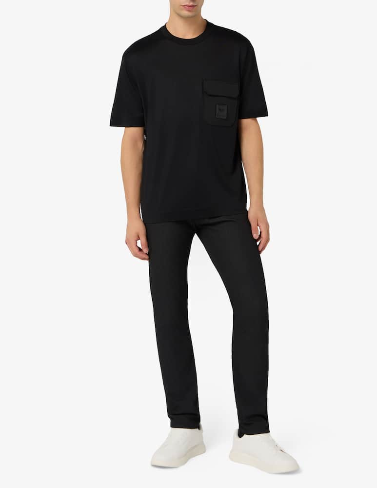 rinascente Emporio Armani Jeans slim puntinato