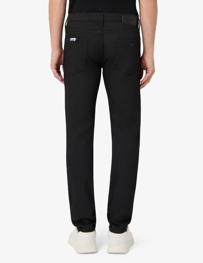 rinascente Emporio Armani Jeans slim puntinato