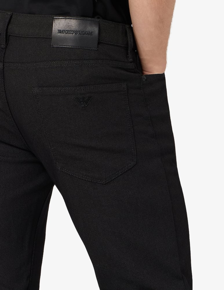 rinascente Emporio Armani Jeans slim puntinato