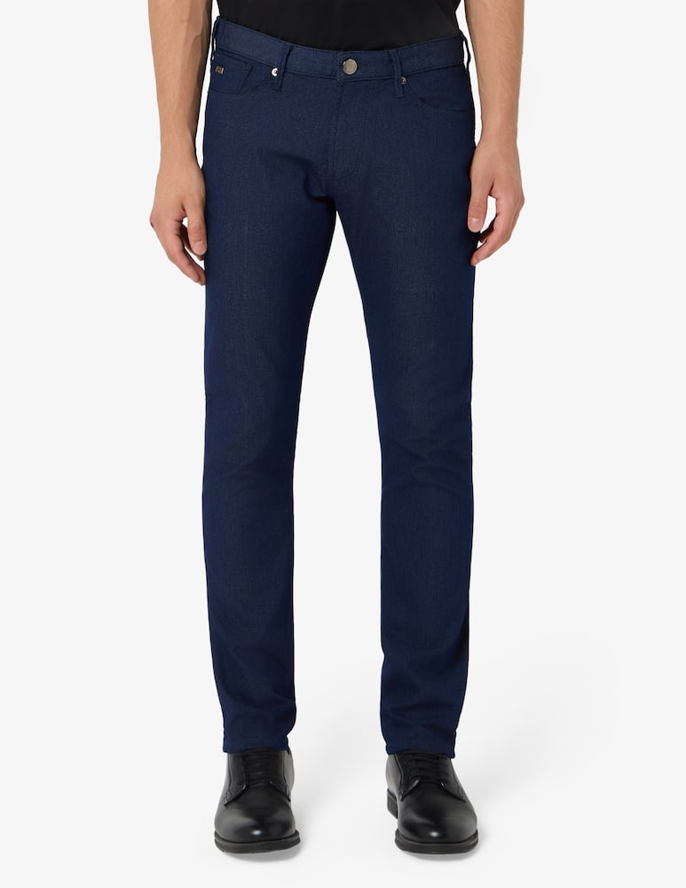 rinascente Emporio Armani Jeans slim puntinato