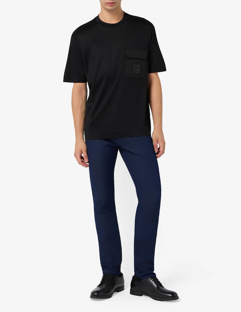 rinascente Emporio Armani Jeans slim puntinato