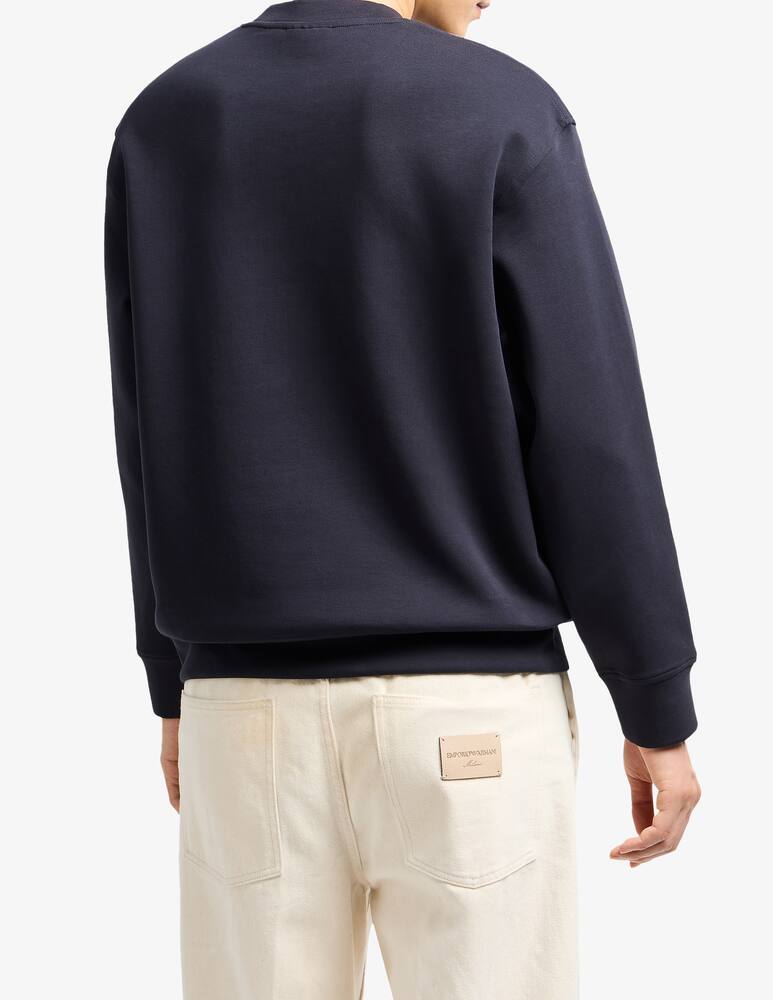 rinascente Emporio Armani Milano logo sweatshirt